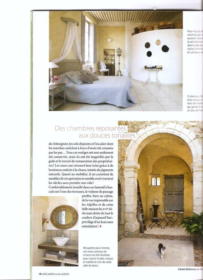 Le Posterlon Bed & Breakfast Caumont-sur-Durance Dış mekan fotoğraf